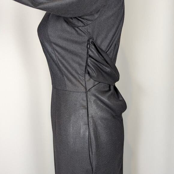 See by Chloe Wool Sheath Dress Black Size 4 - Picture 14 of 16